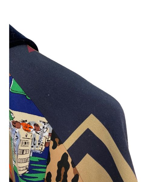 sacai（サカイ）sacai (サカイ) Archive Print Mix Coat マルチカラー サイズ:1の古着・服飾アイテム