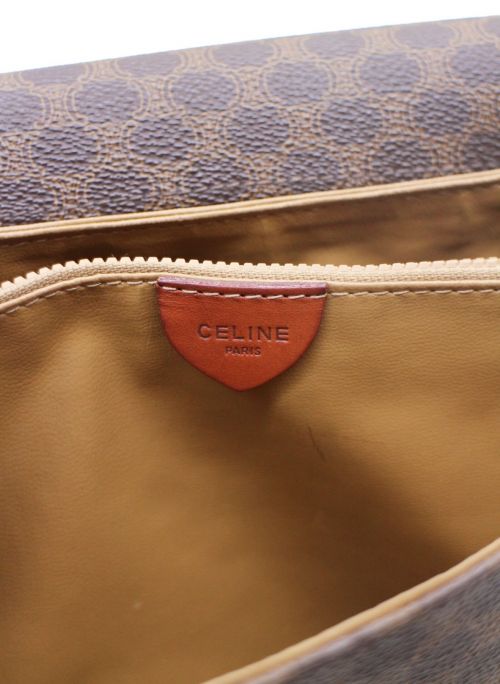 CELINE（セリーヌ）CELINE (セリーヌ) ヴィンテージショルダーバッグ ブラウン サイズ:-の古着・服飾アイテム