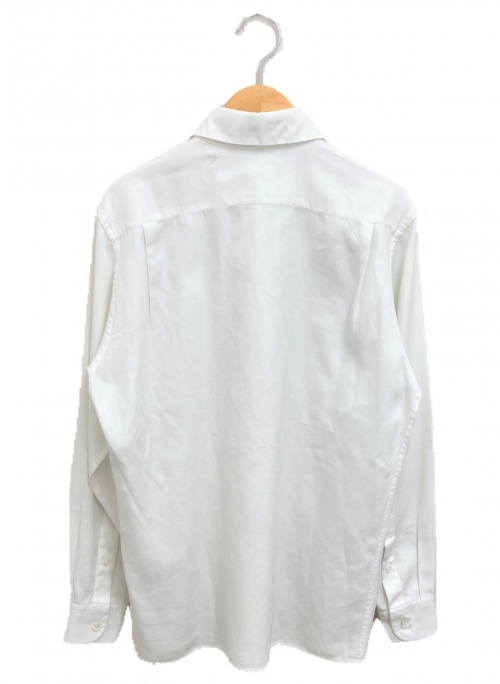 HERMES（エルメス）HERMES (エルメス) セミヴァルーズ プルオーバーシャツ ホワイト サイズ:38の古着・服飾アイテム