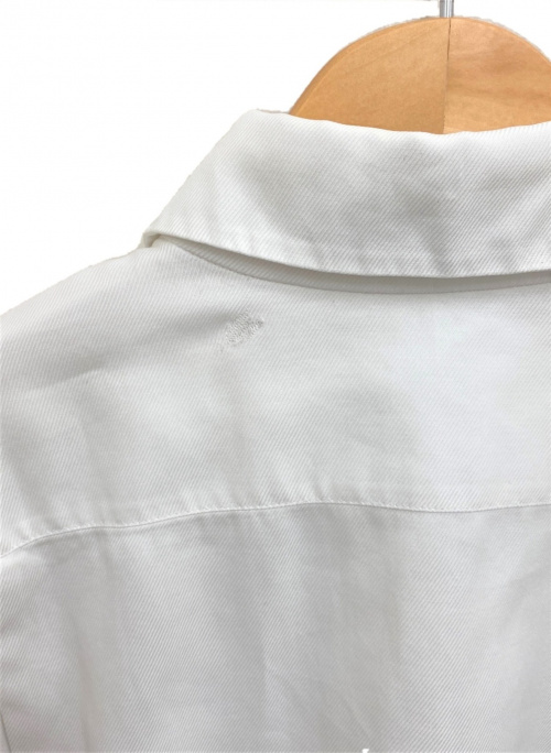 HERMES（エルメス）HERMES (エルメス) セミヴァルーズ プルオーバーシャツ ホワイト サイズ:38の古着・服飾アイテム