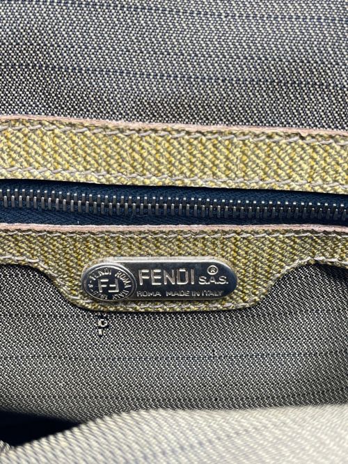 FENDI（フェンディ）FENDI (フェンディ) ゼブラ柄2WAYショルダーバッグ ブラウン サイズ:-の古着・服飾アイテム