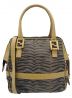 FENDI（フェンディ）の古着「ゼブラ柄2WAYショルダーバッグ」｜ブラウン