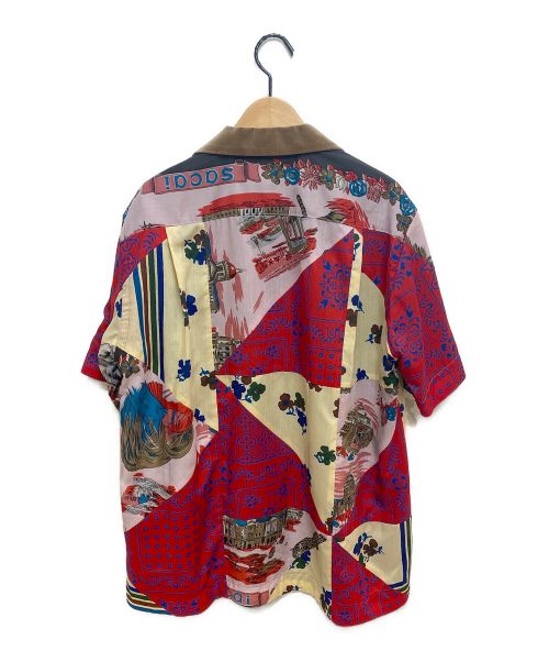 sacai（サカイ）sacai (サカイ) 21SS Archive Print Mix Shirt マルチカラー サイズ:1の古着・服飾アイテム