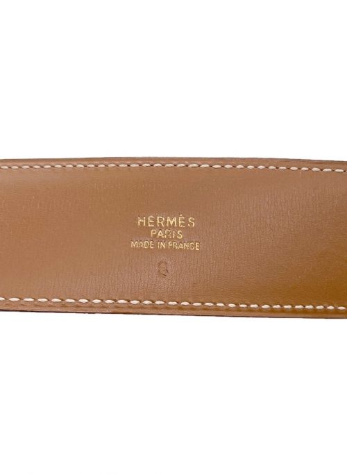 HERMES（エルメス）HERMES (エルメス) コリエドシアンベルト ブラウン サイズ:74の古着・服飾アイテム