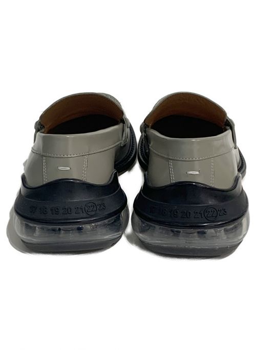 Maison Margiela（メゾンマルジェラ）Maison Margiela (メゾンマルジェラ) 20SS エアソールレザーシューズ グレー サイズ:42の古着・服飾アイテム