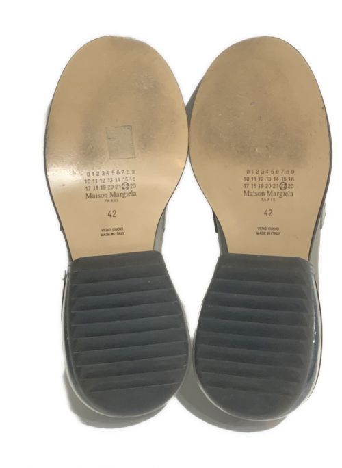 Maison Margiela（メゾンマルジェラ）Maison Margiela (メゾンマルジェラ) 20SS エアソールレザーシューズ グレー サイズ:42の古着・服飾アイテム
