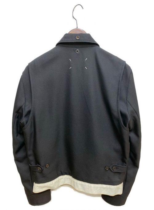 Maison Margiela（メゾンマルジェラ）Maison Margiela (メゾンマルジェラ) ドッキングブルゾン ブラック サイズ:44の古着・服飾アイテム