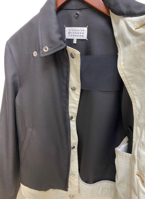 Maison Margiela（メゾンマルジェラ）Maison Margiela (メゾンマルジェラ) ドッキングブルゾン ブラック サイズ:44の古着・服飾アイテム
