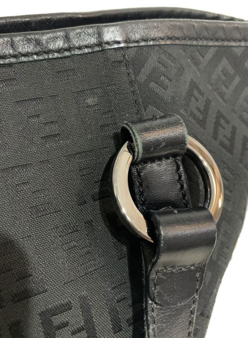 FENDI（フェンディ）FENDI (フェンディ) ズッキーノ トートバッグ ブラック サイズ:-の古着・服飾アイテム