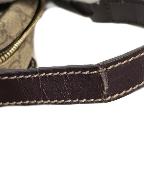 GUCCI（グッチ）GUCCI (グッチ) GGスプリーム ショルダーバッグ ベージュ サイズ:-の古着・服飾アイテム