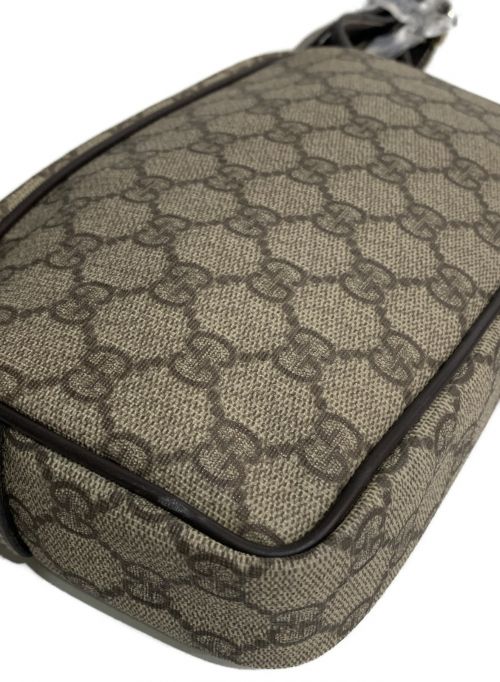 GUCCI（グッチ）GUCCI (グッチ) GGスプリーム ショルダーバッグ ベージュ サイズ:-の古着・服飾アイテム