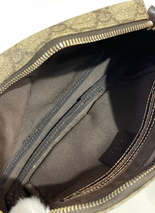 GUCCI（グッチ）GUCCI (グッチ) GGスプリーム ショルダーバッグ ベージュ サイズ:-の古着・服飾アイテム