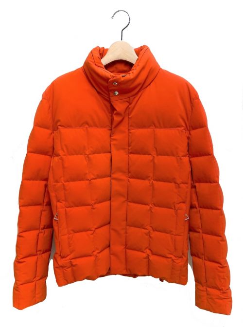 HERMES（エルメス）HERMES (エルメス) フィヨルドメンズダウンジャケット オレンジ サイズ:Mの古着・服飾アイテム