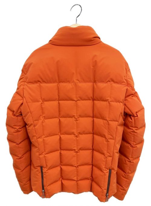HERMES（エルメス）HERMES (エルメス) フィヨルドメンズダウンジャケット オレンジ サイズ:Mの古着・服飾アイテム