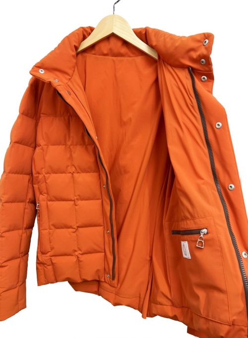 HERMES（エルメス）HERMES (エルメス) フィヨルドメンズダウンジャケット オレンジ サイズ:Mの古着・服飾アイテム
