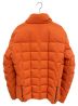 HERMES (エルメス) フィヨルドメンズダウンジャケット オレンジ サイズ:M：118000円