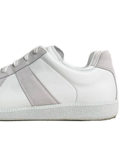 Maison Margiela（メゾンマルジェラ）Maison Margiela (メゾンマルジェラ) ジャーマントレーナー ホワイト サイズ:43の古着・服飾アイテム