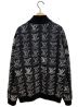 LOUIS VUITTON (ルイ ヴィトン) 21SS LVカートゥーンジャカードジップスルーブルゾン ブラック サイズ:M：118000円