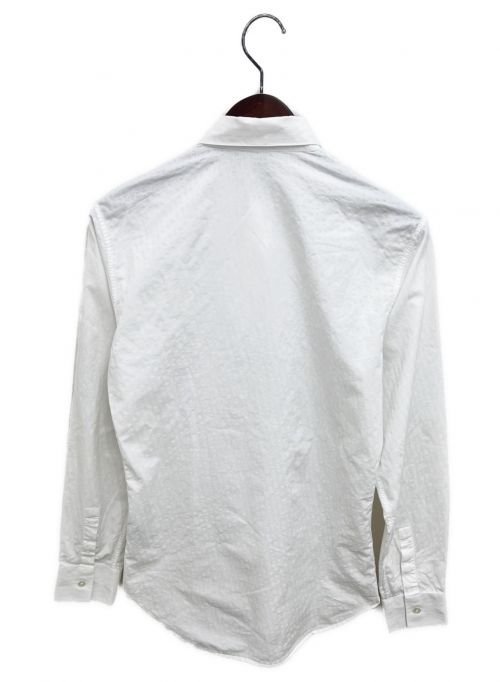 Christian Dior（クリスチャン ディオール）Christian Dior (クリスチャン ディオール) OBLIQUE総柄シャツ ホワイト サイズ:37の古着・服飾アイテム