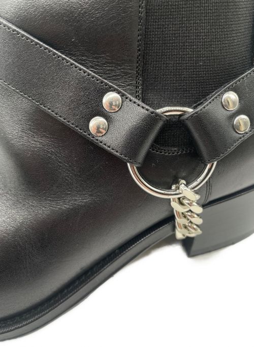 CELINE（セリーヌ）CELINE (セリーヌ) リングブーツ ブラック サイズ:42の古着・服飾アイテム