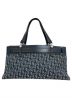 Christian Dior (クリスチャン ディオール) トロッター柄ハンドバッグ ネイビー サイズ:-：49800円