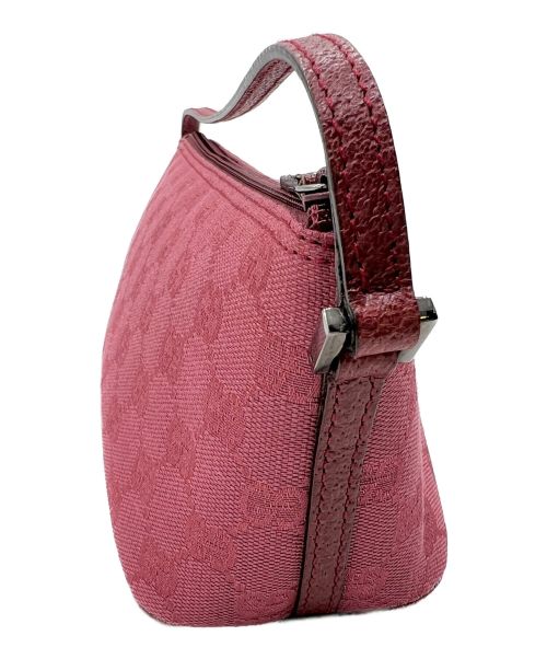 GUCCI（グッチ）GUCCI (グッチ) ハンドポーチ ピンク サイズ:-の古着・服飾アイテム