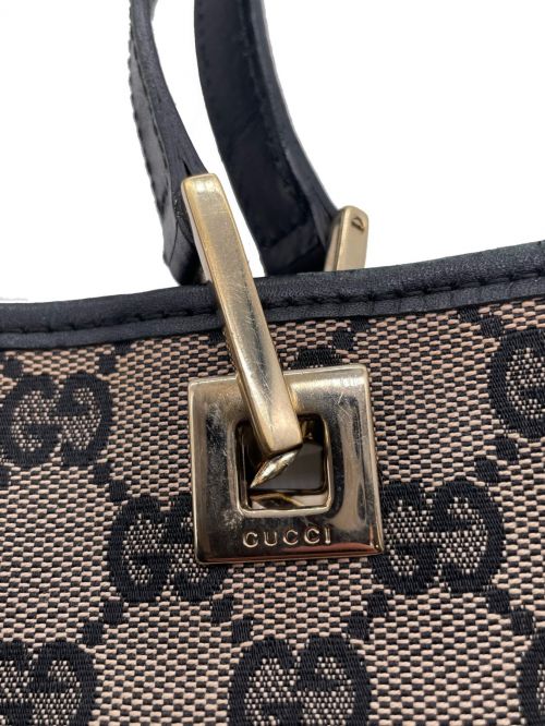 GUCCI（グッチ）GUCCI (グッチ) GG柄トートバッグ ベージュ サイズ:-の古着・服飾アイテム