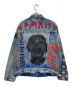 BALENCIAGA (バレンシアガ) グラフィティ デニムジャケット インディゴ サイズ:34：118000円