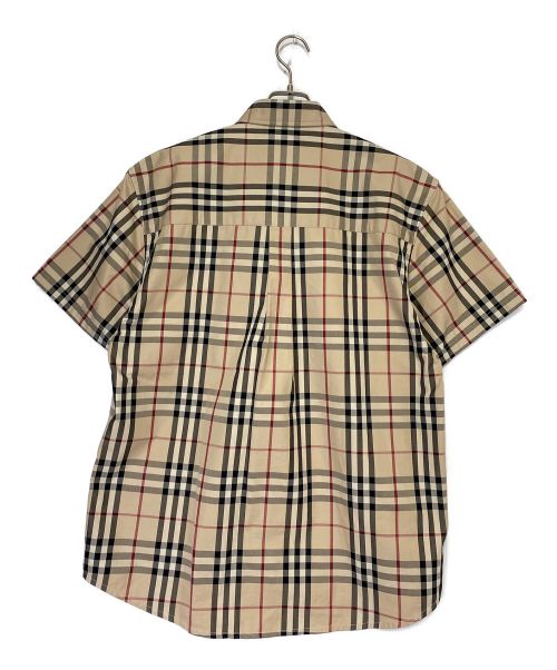 BURBERRY（バーバリー）BURBERRY (バーバリー) 半袖ノバチェックシャツ ベージュ サイズ:XSの古着・服飾アイテム