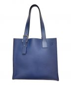 LOEWEロエベ）の古着「BUCKLE TOTE BAG」｜ネイビー