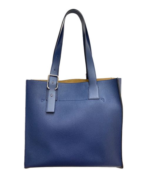 LOEWE（ロエベ）LOEWE (ロエベ) BUCKLE TOTE BAG ネイビー サイズ:-の古着・服飾アイテム