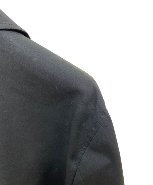 JIL SANDER（ジルサンダー）JIL SANDER (ジルサンダー) ハーフライニングコットントレンチコート ブラック サイズ:44の古着・服飾アイテム
