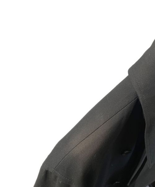 JIL SANDER（ジルサンダー）JIL SANDER (ジルサンダー) ハーフライニングコットントレンチコート ブラック サイズ:44の古着・服飾アイテム