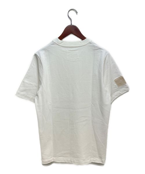 JIL SANDER（ジルサンダー）JIL SANDER (ジルサンダー) 21SS クロッシェパッチTシャツ ホワイト サイズ:Mの古着・服飾アイテム