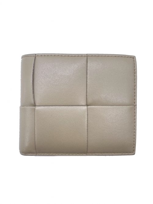 BOTTEGA VENETA（ボッテガベネタ）BOTTEGA VENETA (ボッテガベネタ) マキシイントレチャート ウォレット グレージュ サイズ:-の古着・服飾アイテム