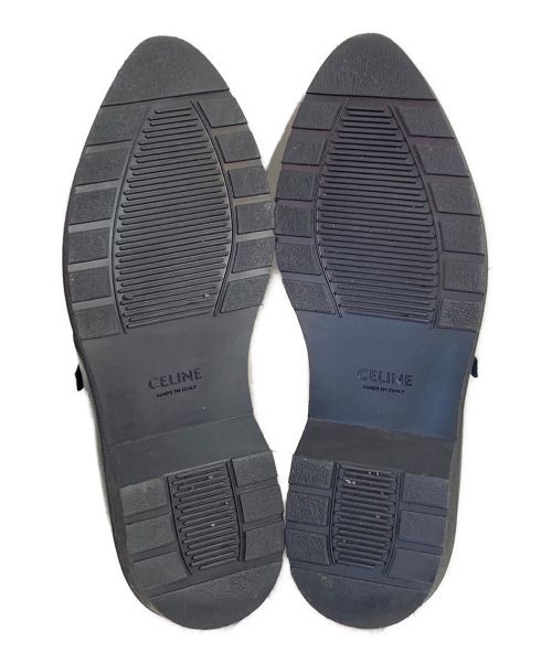CELINE（セリーヌ）CELINE (セリーヌ) buckle creeper ブラック サイズ:42の古着・服飾アイテム