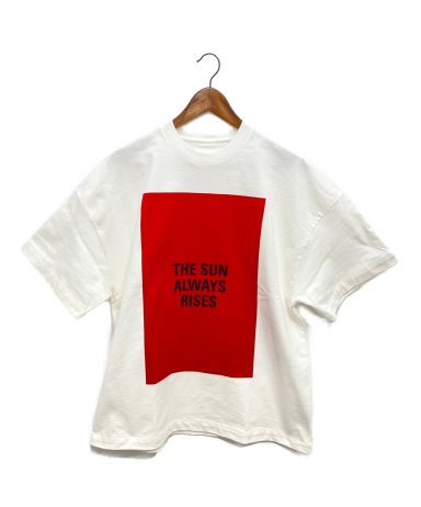 中古・古着通販】JIL SANDER (ジルサンダー) プリントTシャツ ホワイト 