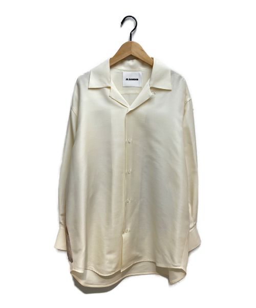 JIL SANDER（ジルサンダー）JIL SANDER (ジルサンダー) BISON オーバーサイズシャツ アイボリー サイズ:40の古着・服飾アイテム