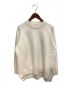 JIL SANDER（ジルサンダー）の古着「クルーネックニット」｜アイボリー
