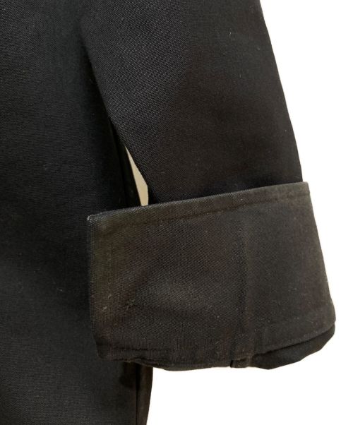 JIL SANDER（ジルサンダー）JIL SANDER (ジルサンダー) フロント刺繍シャツ ブラック サイズ:15/38の古着・服飾アイテム