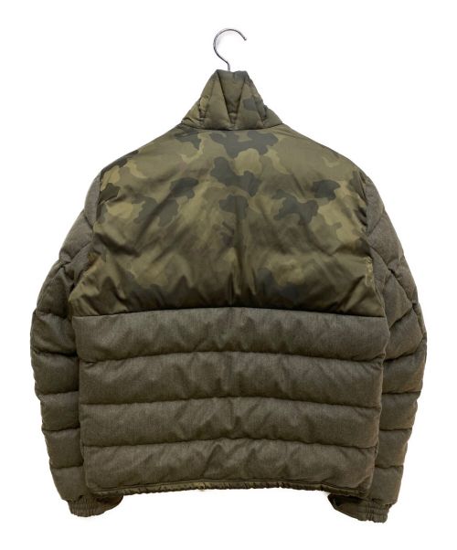 MONCLER（モンクレール）MONCLER (モンクレール) 切替ダウンジャケット オリーブ サイズ:2の古着・服飾アイテム