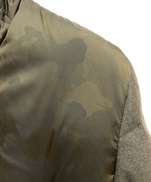 MONCLER（モンクレール）MONCLER (モンクレール) 切替ダウンジャケット オリーブ サイズ:2の古着・服飾アイテム
