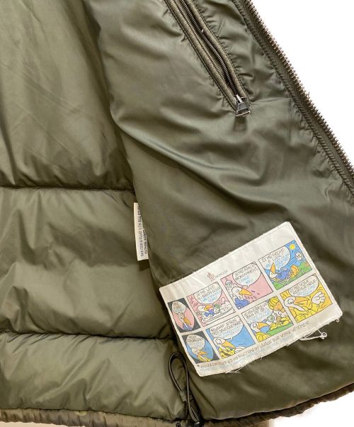 MONCLER（モンクレール）MONCLER (モンクレール) 切替ダウンジャケット オリーブ サイズ:2の古着・服飾アイテム