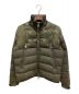 MONCLER（モンクレール）の古着「切替ダウンジャケット」｜オリーブ