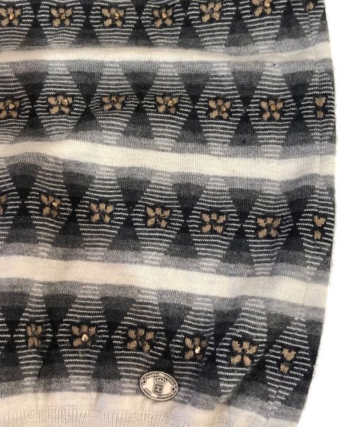CHANEL（シャネル）CHANEL (シャネル) 装飾ニット サイズ:36の古着・服飾アイテム