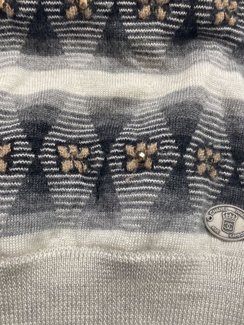 CHANEL（シャネル）CHANEL (シャネル) 装飾ニット サイズ:36の古着・服飾アイテム