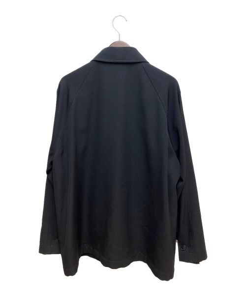 JIL SANDER（ジルサンダー）JIL SANDER (ジルサンダー) シャツジャケット ブラック サイズ:44の古着・服飾アイテム