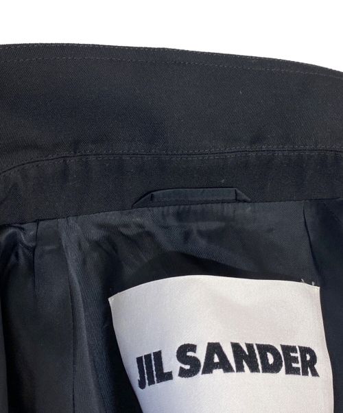 JIL SANDER（ジルサンダー）JIL SANDER (ジルサンダー) シャツジャケット ブラック サイズ:44の古着・服飾アイテム