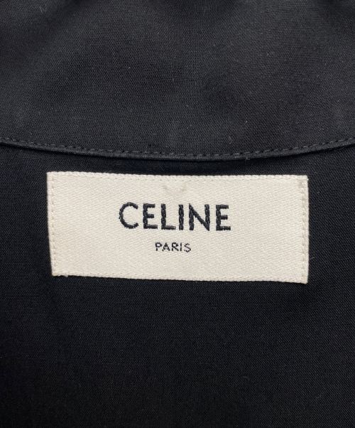 CELINE（セリーヌ）CELINE (セリーヌ) 21SS ボウリングシャツ ブラック サイズ:39の古着・服飾アイテム