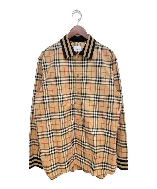 BURBERRY（バーバリー）BURBERRY (バーバリー) 22SS TOWNER SHIRT ベージュ サイズ:Mの古着・服飾アイテム